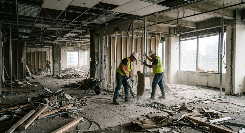 Factory Demolition in Sacramento, CA