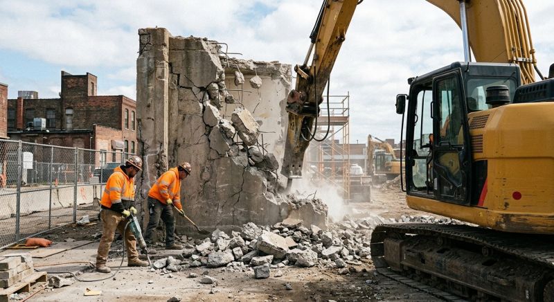 Pavement Demolition in Bergen County, NJ